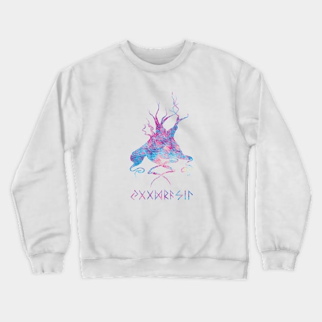 Yggdrasil Crewneck Sweatshirt by EGGnTEDDY